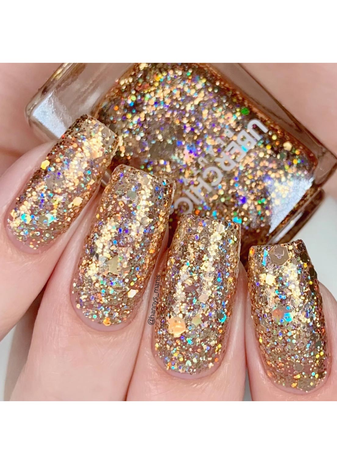 24K Chic - Holographic Polish - Cordoza Nail Supply