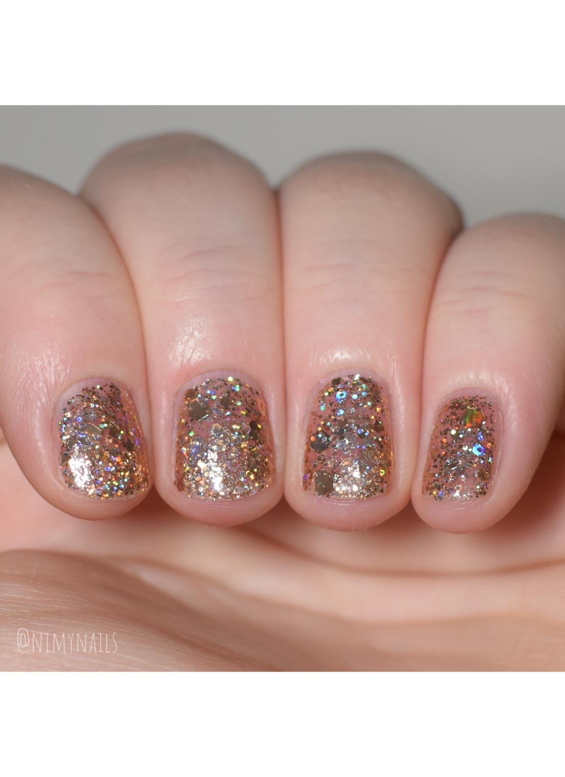 24K Chic - Holographic Polish - Cordoza Nail Supply