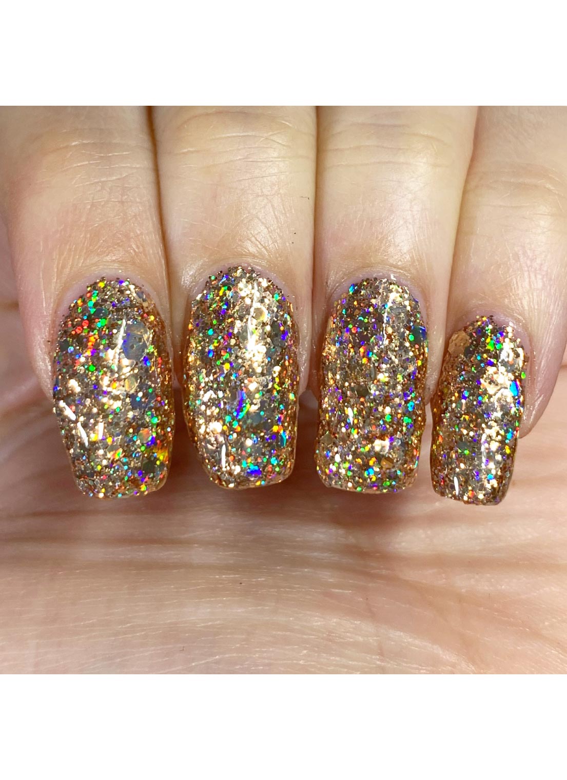 24K Chic - Holographic Polish - Cordoza Nail Supply