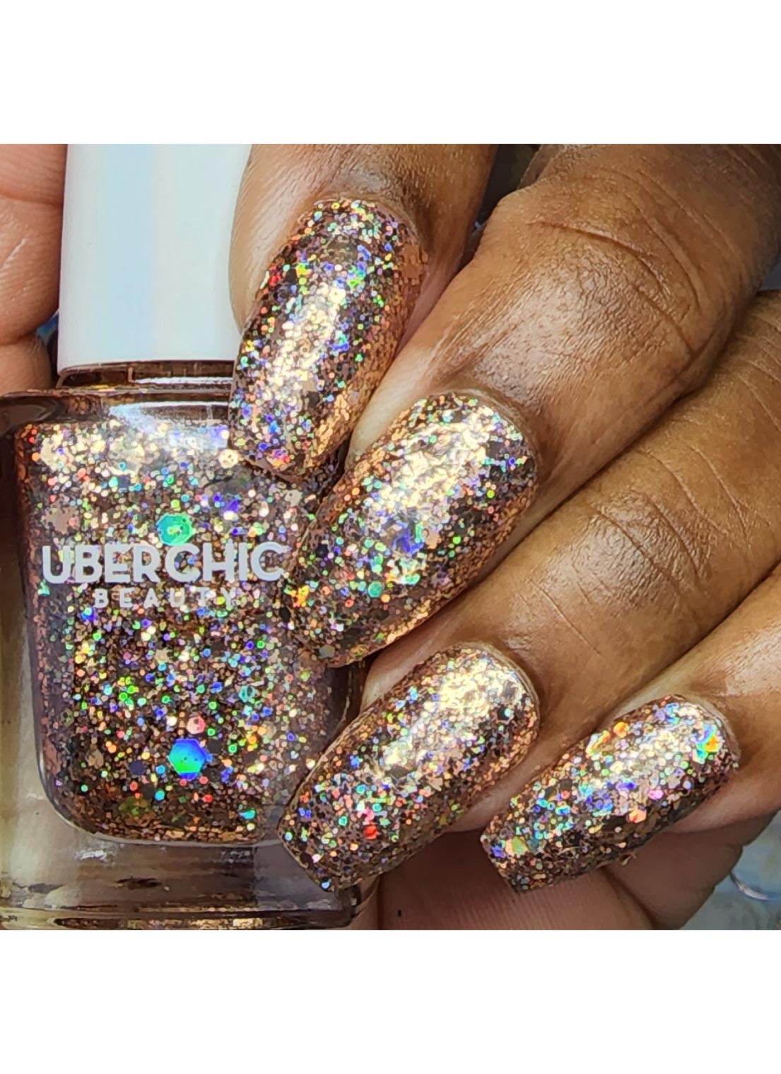 24K Chic - Holographic Polish - Cordoza Nail Supply