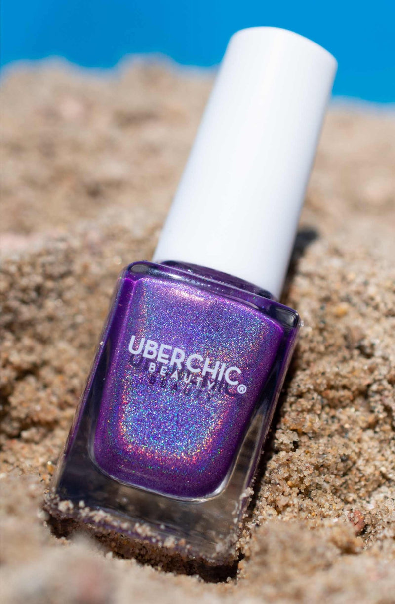 Beach Please - Holographic Polish - Cordoza Nail Supply