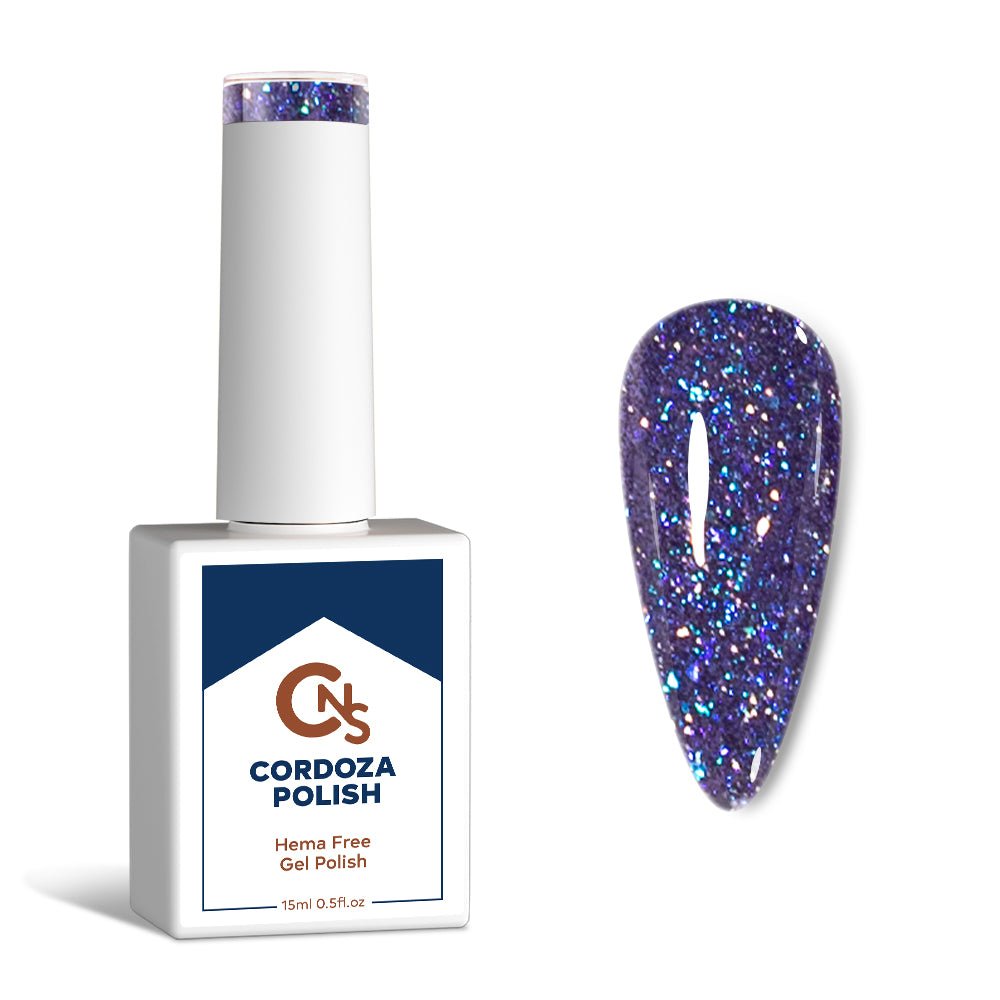 Berry Fizz - CNS Hema Free Reflective Gel Polish - Cordoza Nail Supply