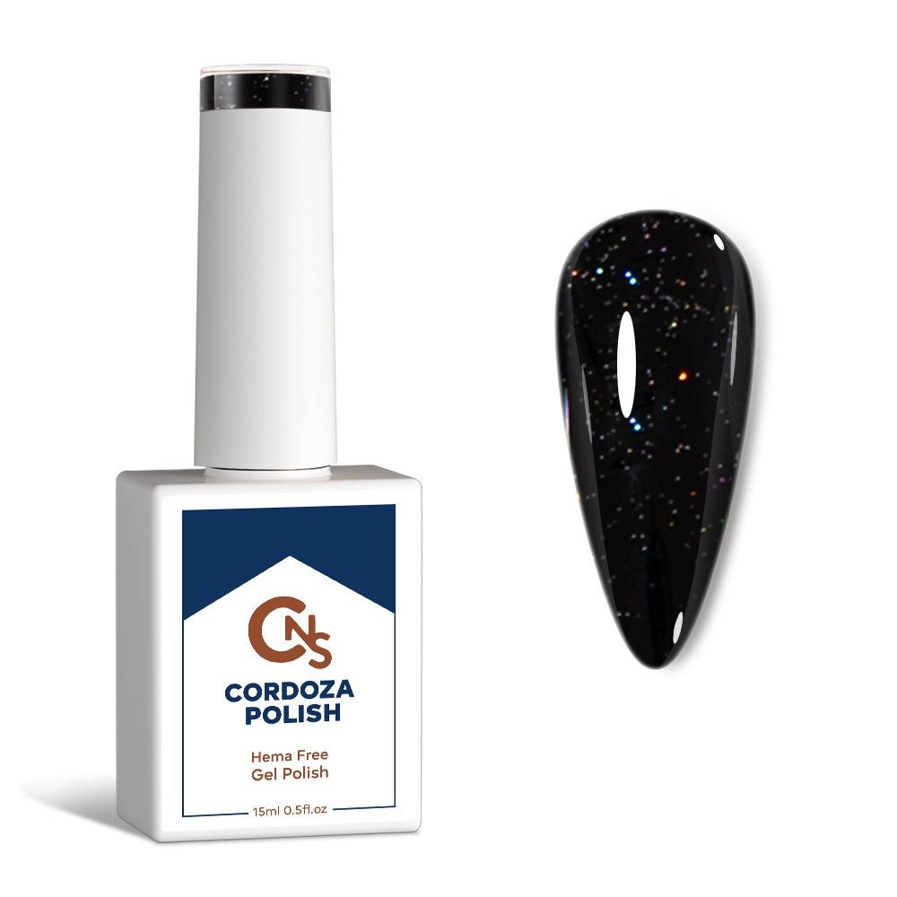 Black Velvet - CNS Hema Free Gel Polish - Cordoza Nail Supply