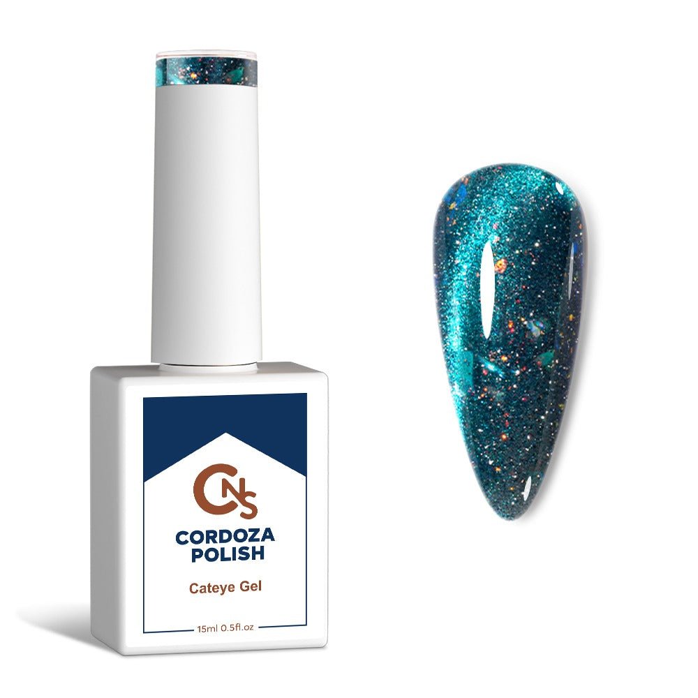 Blue Bird - CNS Hema Free Cateye Gel Polish - Cordoza Nail Supply