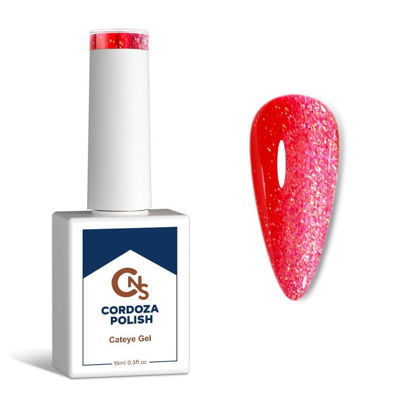 Bubblegum Bliss - CNS Hema Free Cateye Gel Polish - Cordoza Nail Supply