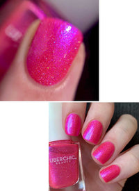 Bubblegum Princess - Holographic Polish - Cordoza Nail Supply