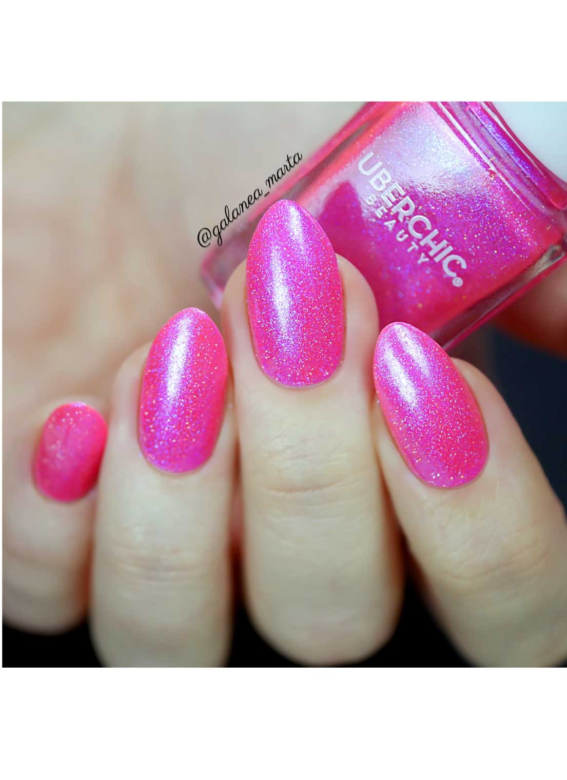 Bubblegum Princess - Holographic Polish - Cordoza Nail Supply