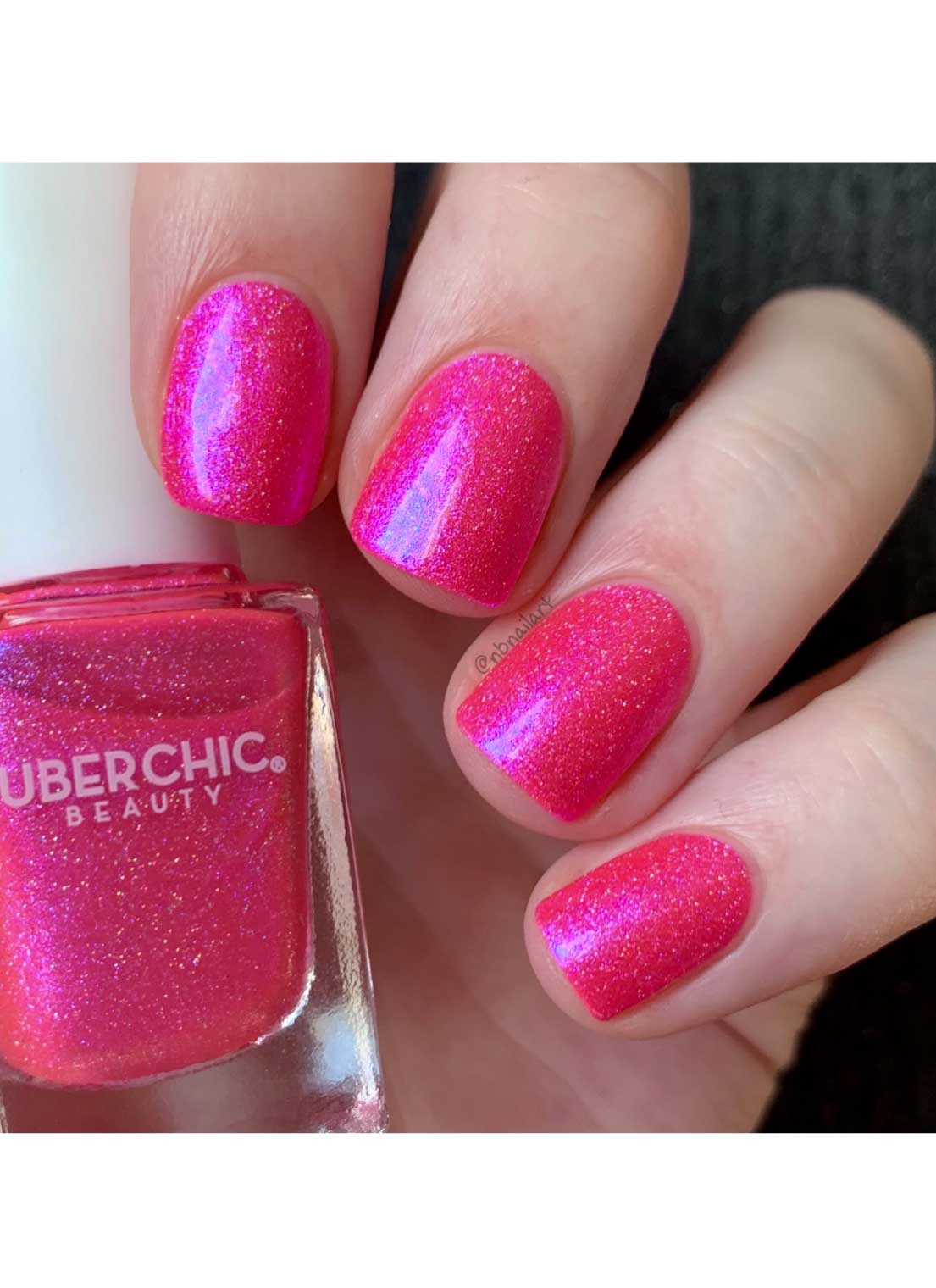 Bubblegum Princess - Holographic Polish - Cordoza Nail Supply