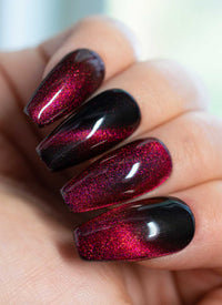 Candy Apple Red - Cats Eye Gel Polish - Cordoza Nail Supply