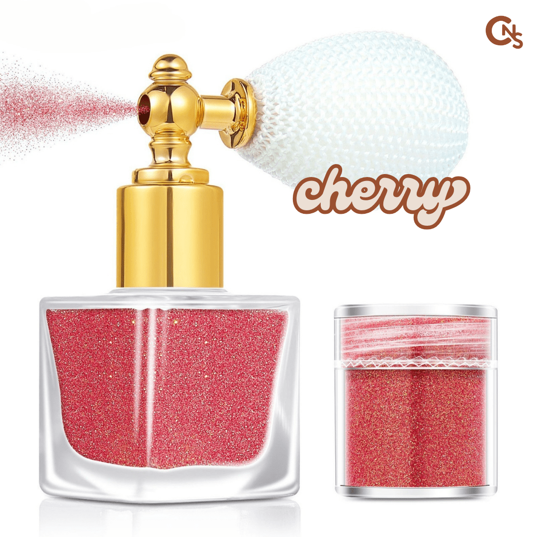 Cherry - Micro Sparkle Spritz Glitter - Cordoza Nail Supply