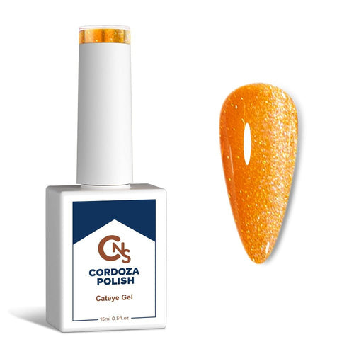 Citrus Splash - CNS Hema Free Cateye Gel Polish - Cordoza Nail Supply