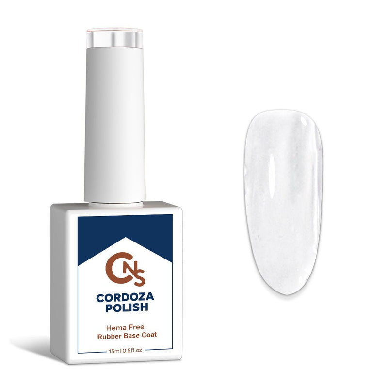 Clear - CNS Rubber Base Gel - Cordoza Nail Supply