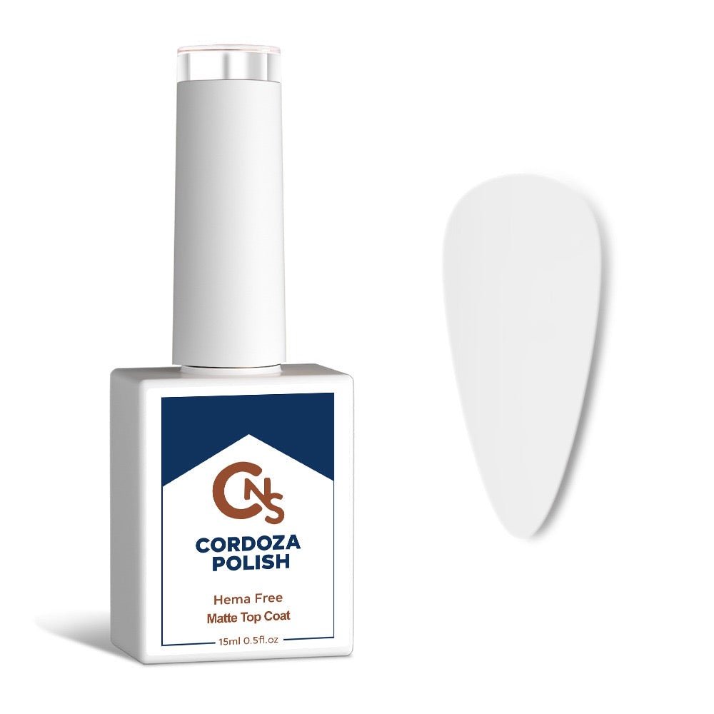 CNS Matte Top Coat Hema Free - Cordoza Nail Supply