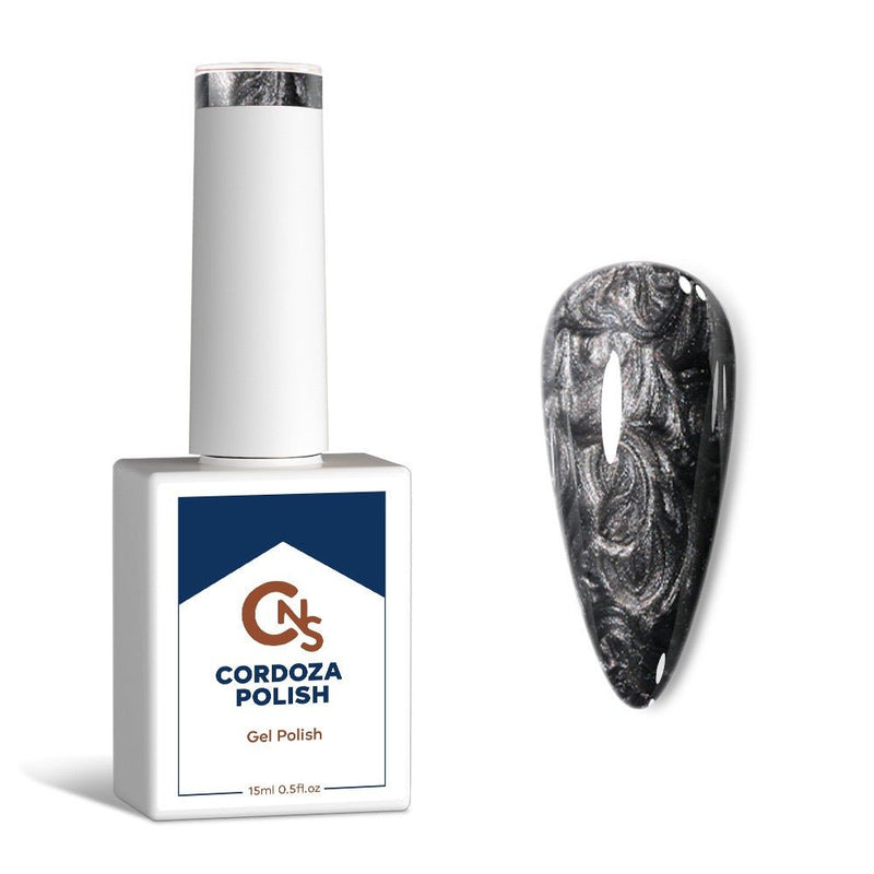 Coal Miner - CNS Hema Free Gel Polish - Cordoza Nail Supply