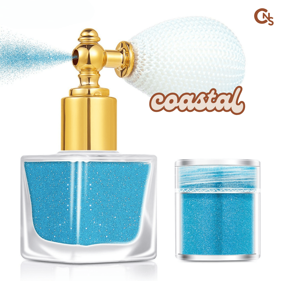 Coastal - Micro Sparkle Spritz Glitter - Cordoza Nail Supply