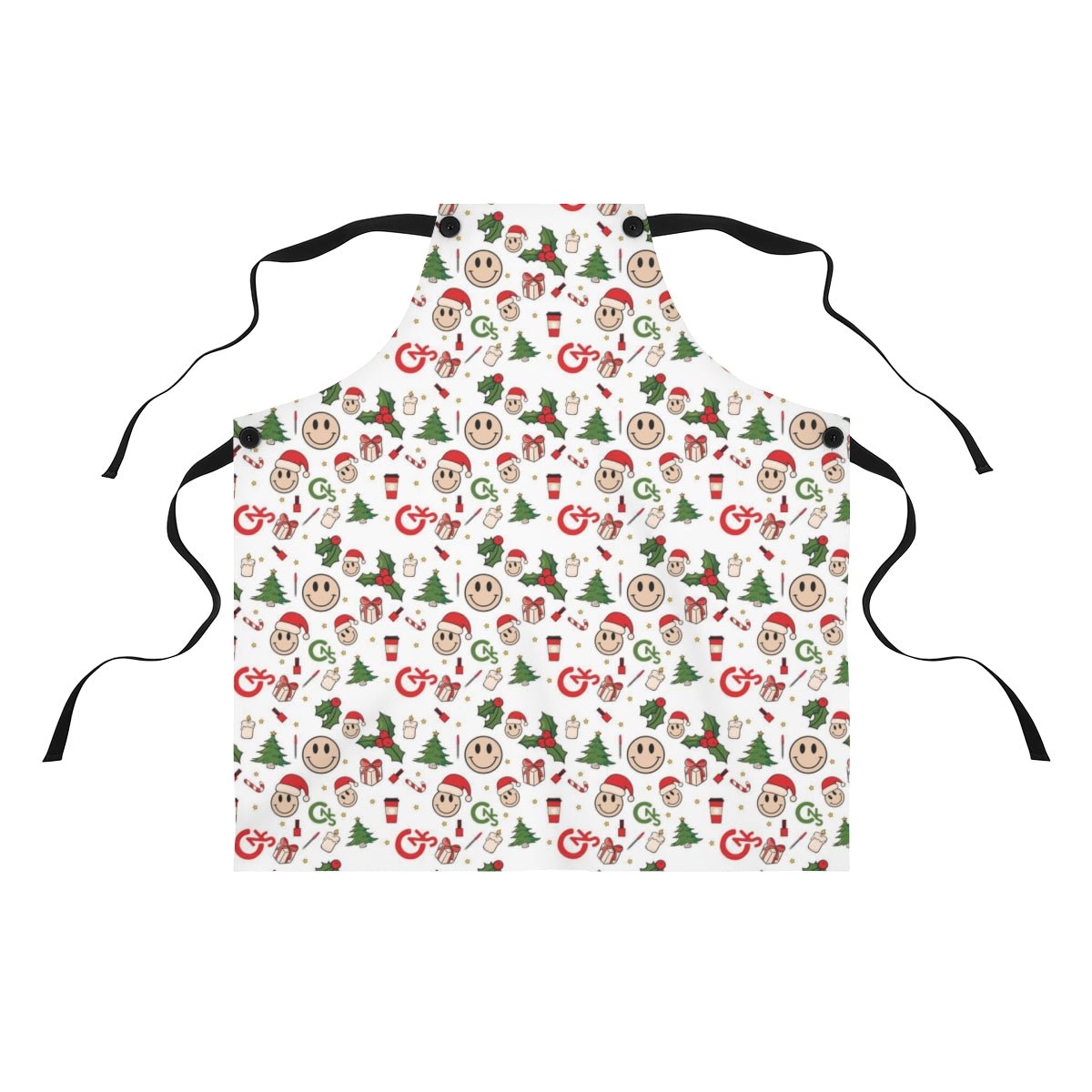 Cordoza Christmas Nail Tech Apron - Cordoza Nail Supply