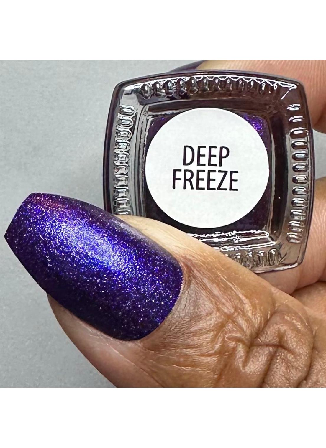 Deep Freeze - Holographic Polish - Cordoza Nail Supply