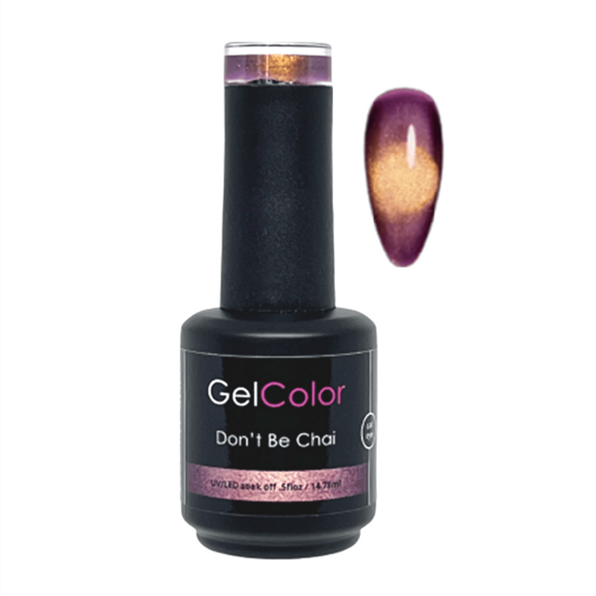 Dont Be Chai - Reflective Cat Eye Gel Polish - Cordoza Nail Supply