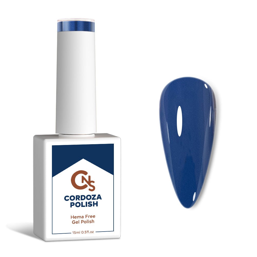 Driftin' Blue - CNS Hema Free Gel Polish - Cordoza Nail Supply