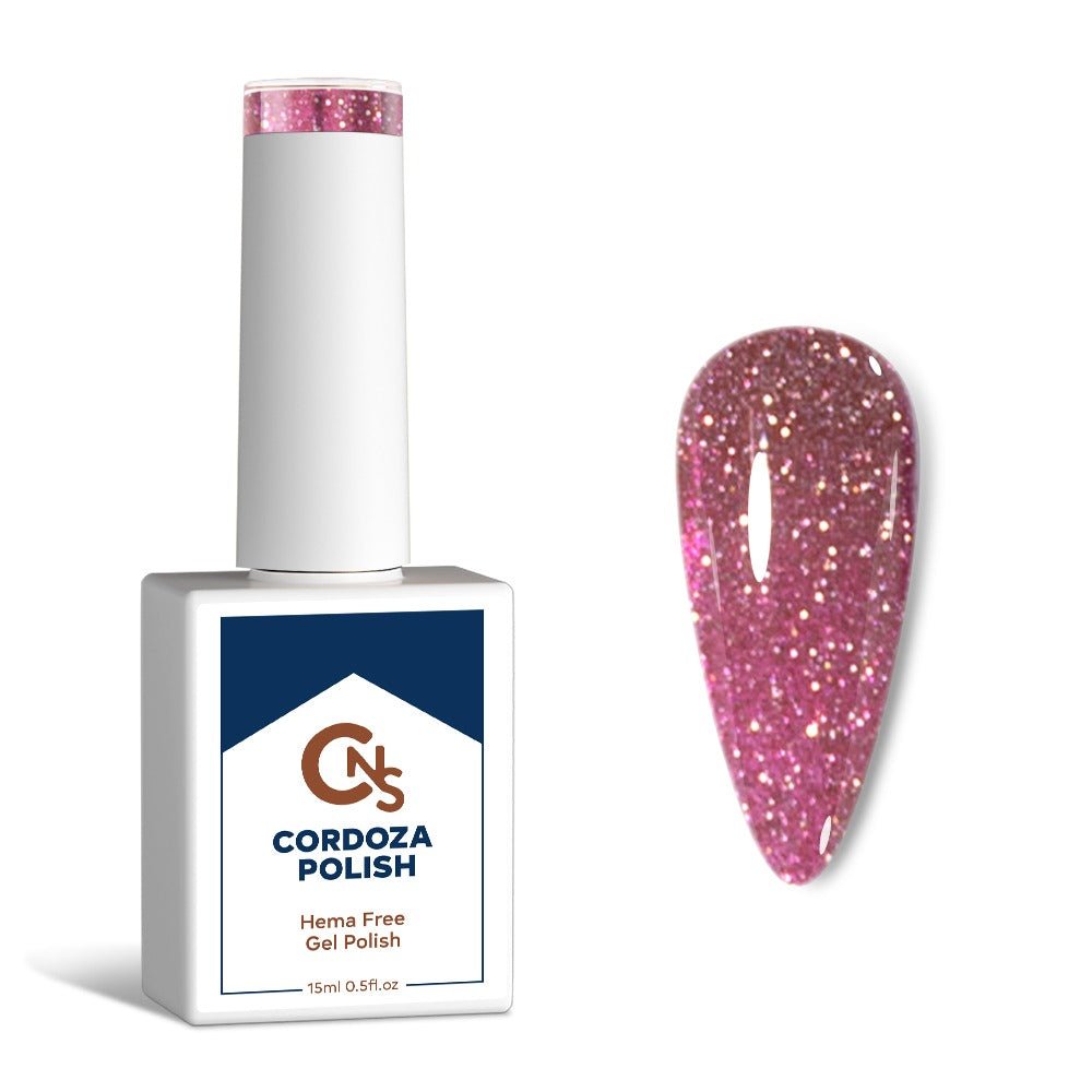 Dusty Drama - CNS Hema Free Reflective Gel Polish - Cordoza Nail Supply