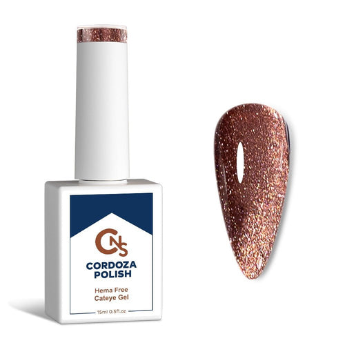 Earthy Essence - CNS Hema Free Cateye Gel Polish - Cordoza Nail Supply