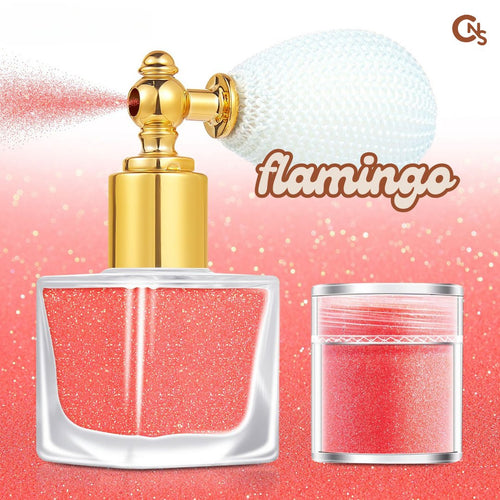 Flamingo - Holo Micro Sparkle Spritz Glitter - Cordoza Nail Supply