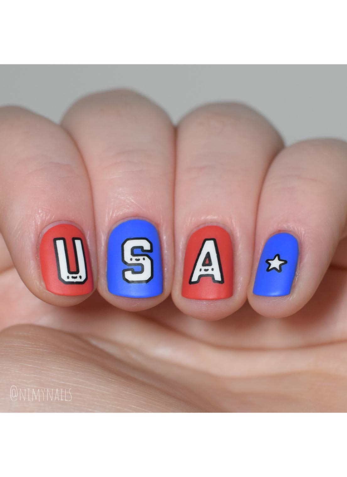 Fourth of July Kawaii - Cordoza Nail Supply