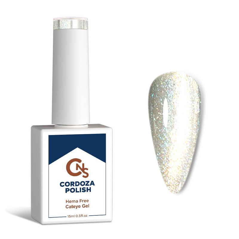 Glacier Frost - CNS Hema Free Cateye Gel Polish - Cordoza Nail Supply