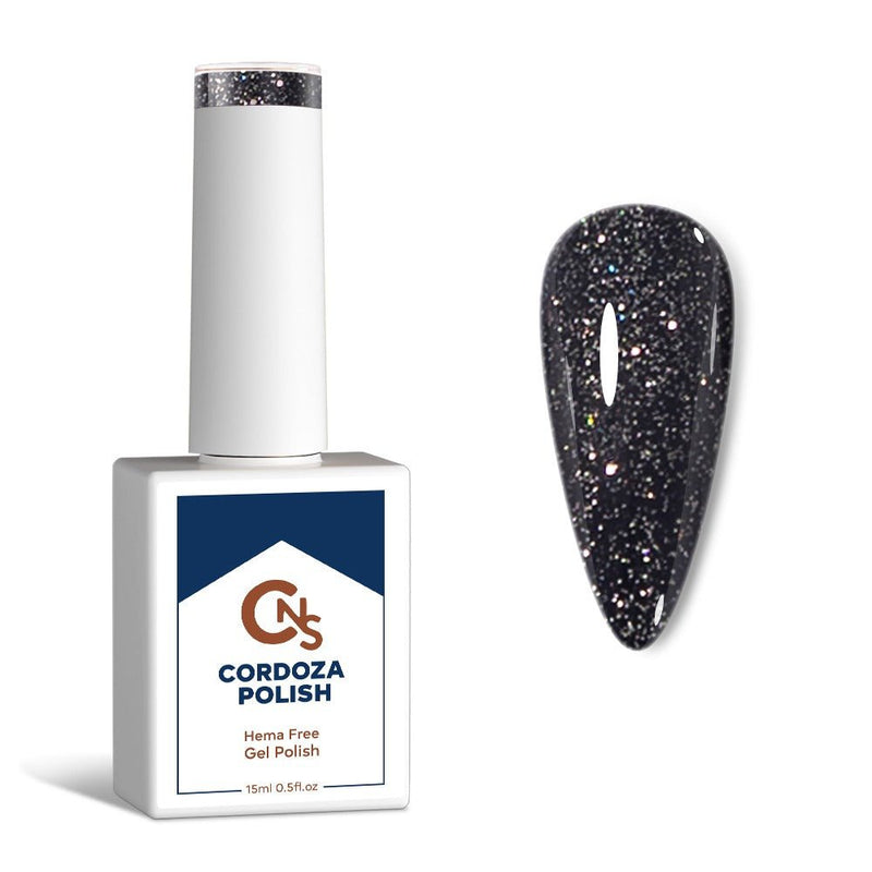 Granite Glitz - CNS Hema Free Gel Polish - Cordoza Nail Supply