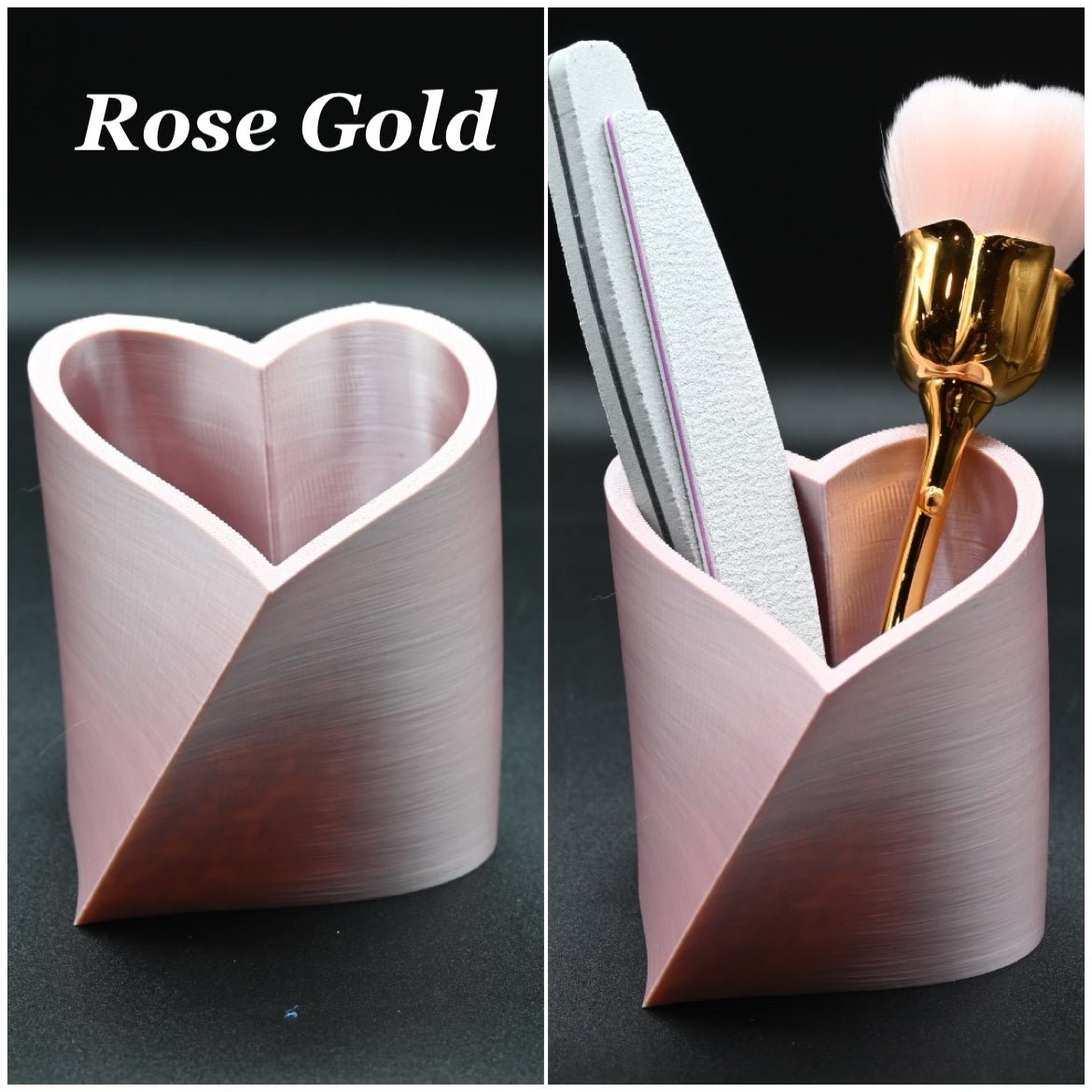 Heart Accessory Cup - Cordoza Nail Supply