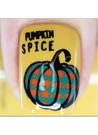 Hello Fall & Pumpkin Spice-02 - Cordoza Nail Supply