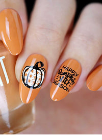 Hello Fall & Pumpkin Spice-02 - Cordoza Nail Supply