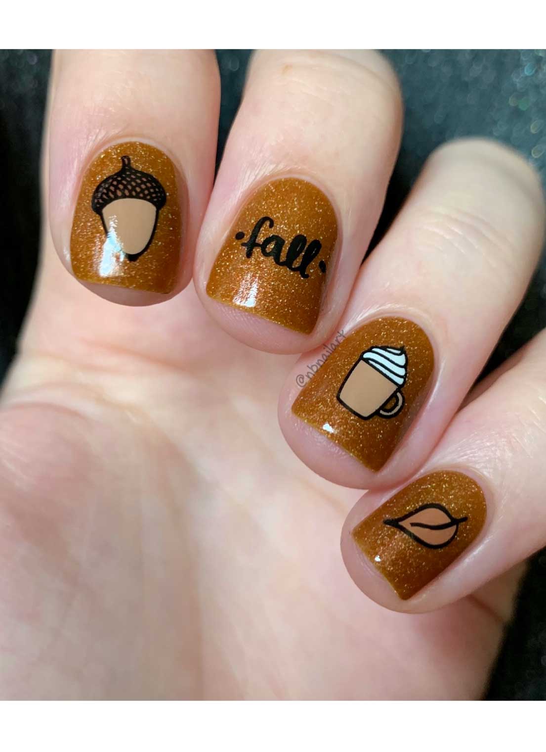 Hello Fall & Pumpkin Spice-02 - Cordoza Nail Supply