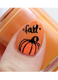 Hello Fall & Pumpkin Spice-02 - Cordoza Nail Supply