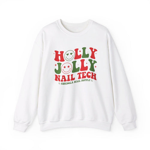 Holly Jolly Crewneck Sweatshirt - Cordoza Nail Supply