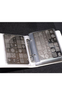 Holographic Nail Stamp Storage Binder - Cordoza Nail Supply