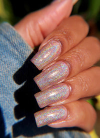 It's Pumpkin Spice Season - Holographic Polish - Cordoza Nail Supply