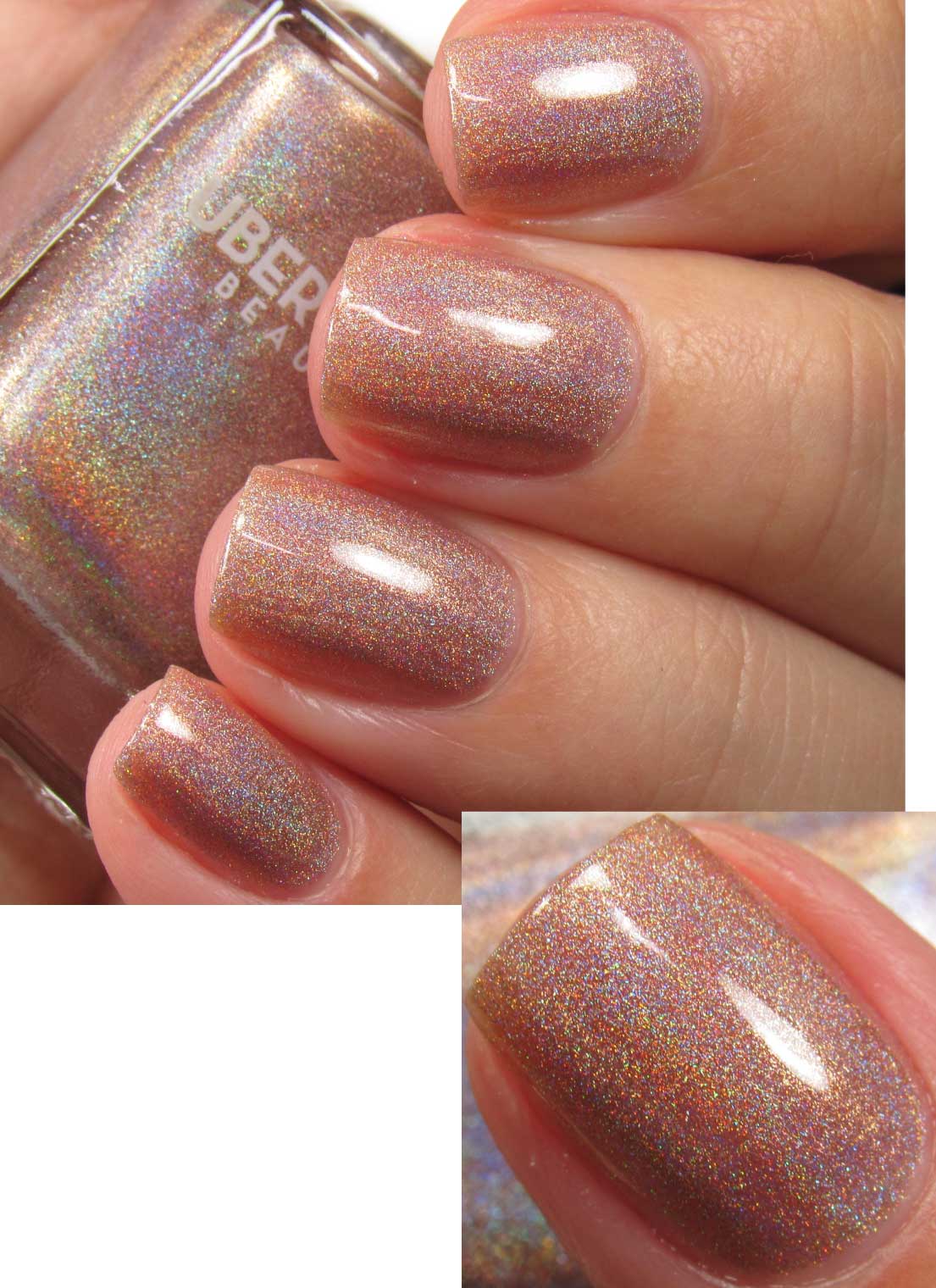 It's Pumpkin Spice Season - Holographic Polish - Cordoza Nail Supply