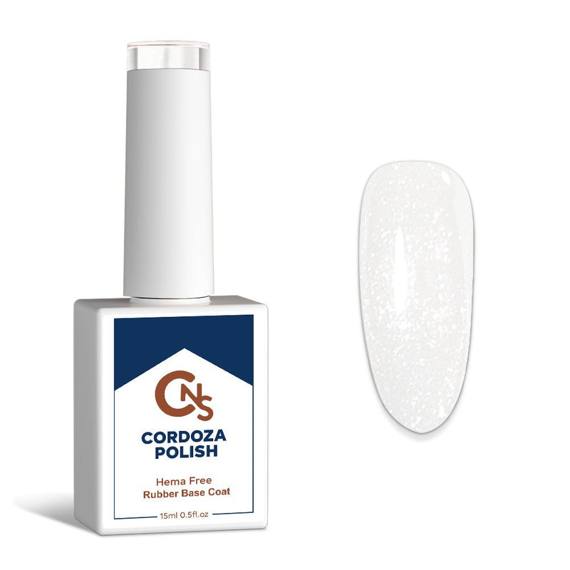 Ivory White - CNS Rubber Base Gel - Cordoza Nail Supply