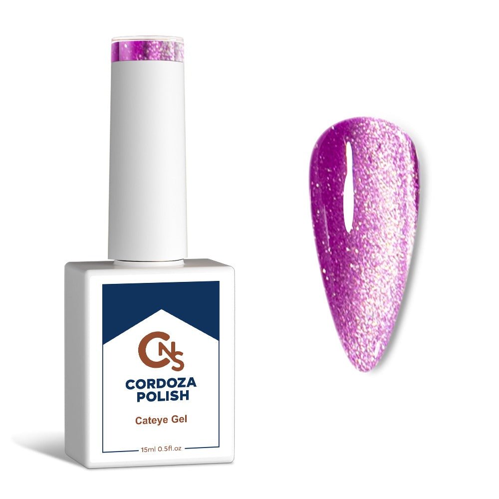 Lavender Skies - CNS Hema Free Cateye Gel Polish - Cordoza Nail Supply