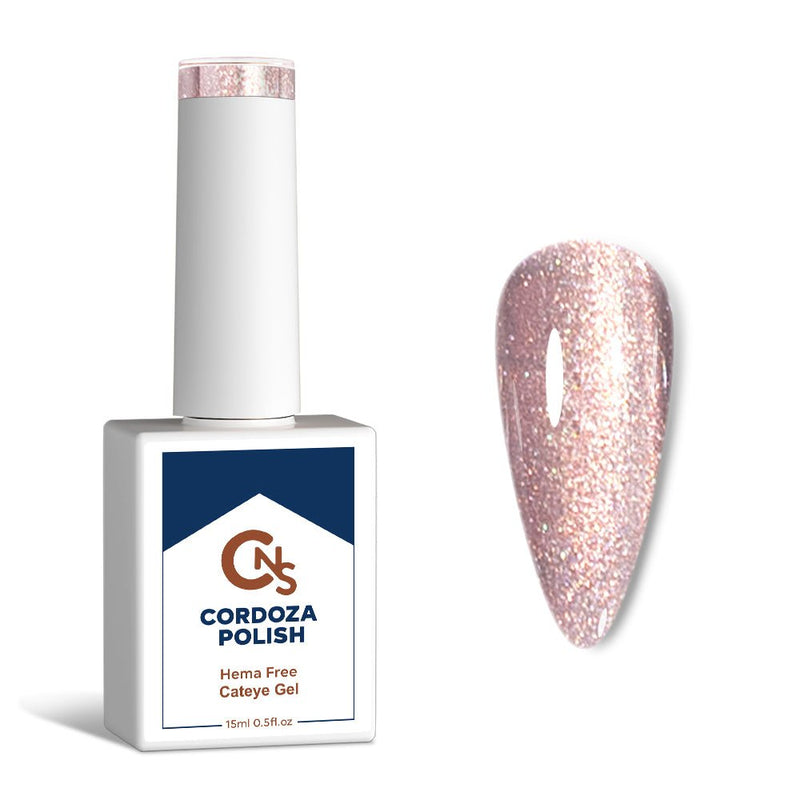 Lilac Frost - CNS Hema Free Cateye Gel Polish - Cordoza Nail Supply