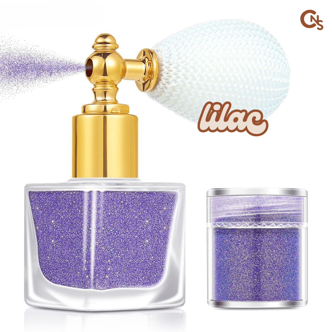 Lilac - Micro Sparkle Spritz Glitter - Cordoza Nail Supply