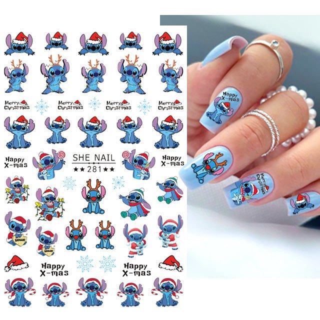 Lilo Nail Sticker Decals #281 - Cordoza Nail Supply