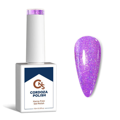 Love Potion - CNS Hema Free Holographic Gel Polish - Cordoza Nail Supply