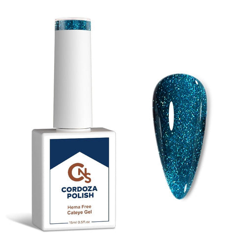 Lunar Eclipse - CNS Hema Free Cateye Gel Polish - Cordoza Nail Supply