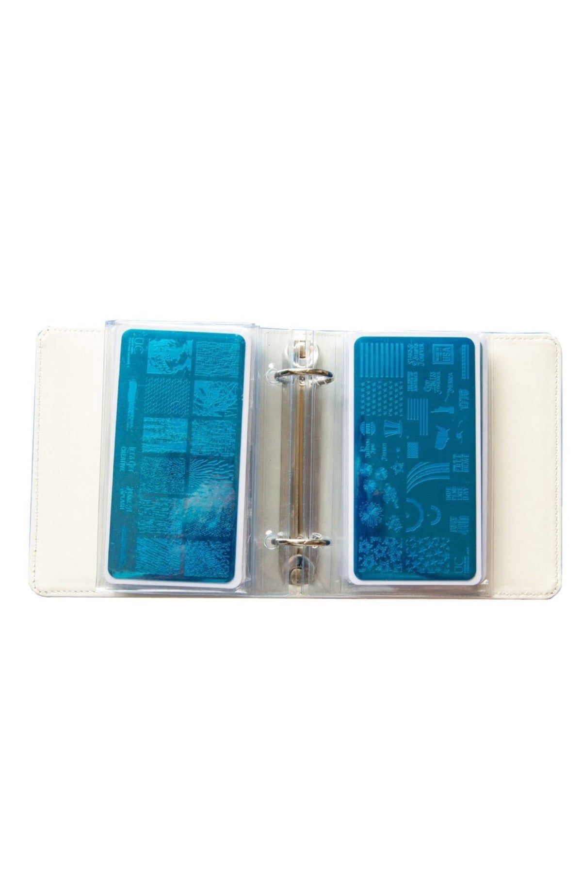 Mini Holographic Nail Stamp Storage Binder - Cordoza Nail Supply