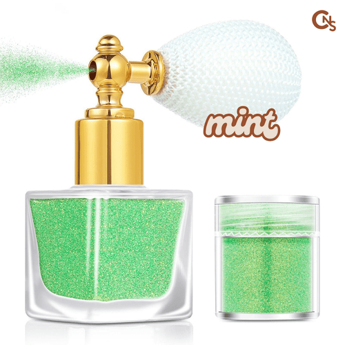 Mint - Micro Sparkle Spritz Glitter - Cordoza Nail Supply