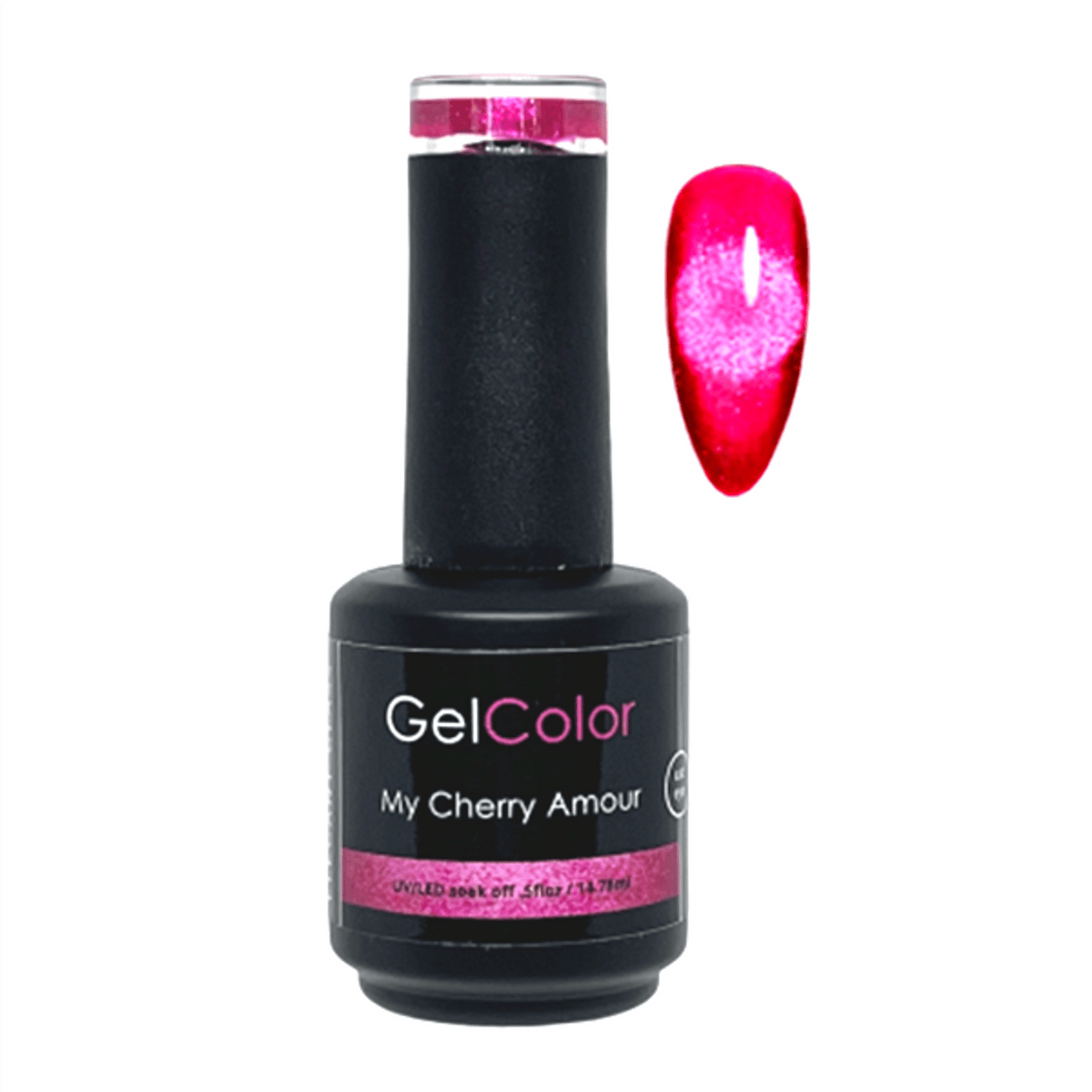 My Cherry Amour - Reflective Cat Eye Gel Polish - Cordoza Nail Supply