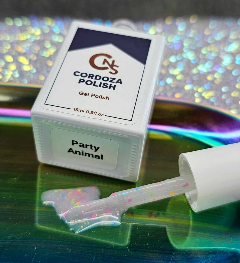 Party Animal - CNS Gel Polish - Cordoza Nail Supply