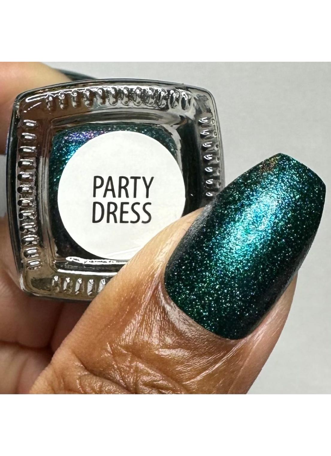 Party Dress - Holographic Polish - Cordoza Nail Supply